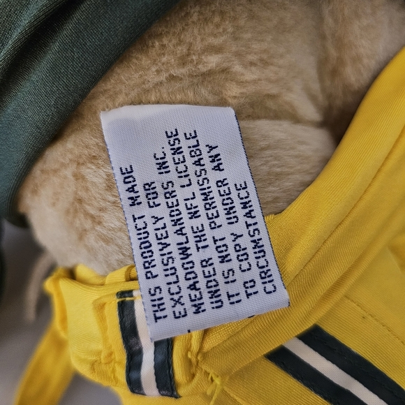 Vintage 90s NFL Pro Bear Green Bay Packers - Picture 9 of 16